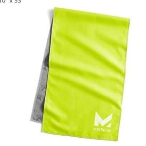 ‎Mission ENDURACOOL Cooling Towel- Hi-Visibility Green NWT